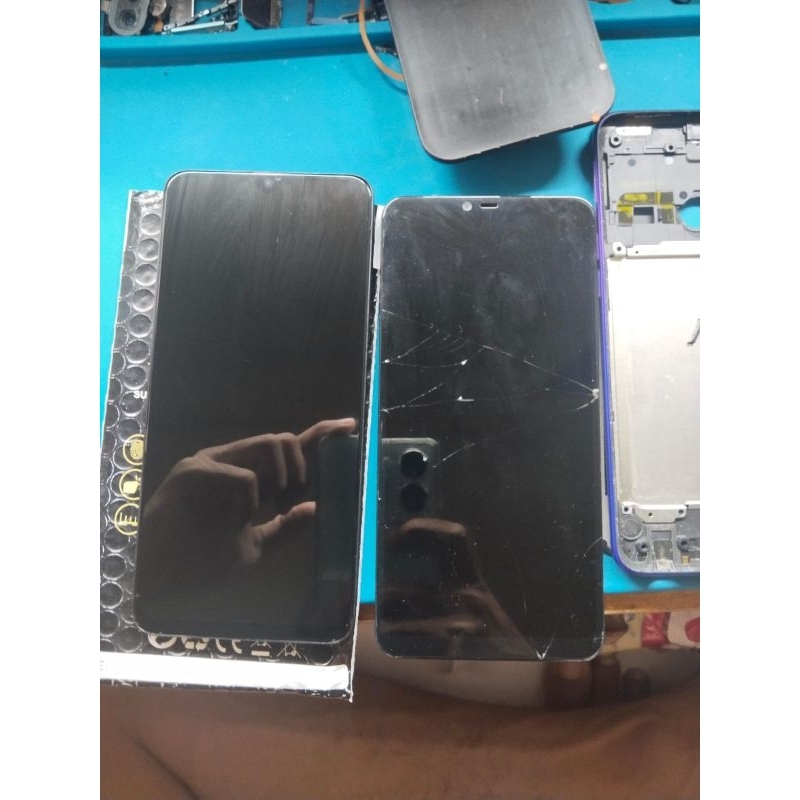 Mesin Realme 5 pro 4/128 Dan A3s Matot