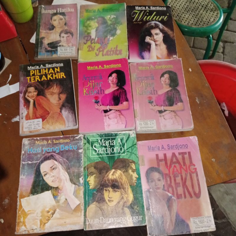 novel Maria A.Sardjono @
