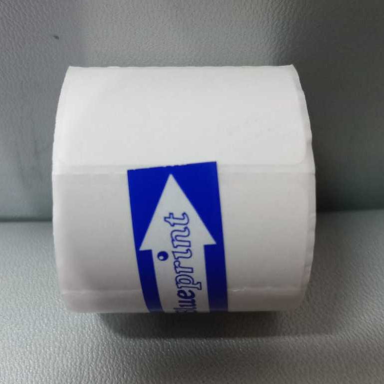 

Kertas Label Termal Stiker BluePrint 33x19 mm diameter 40mm isi 420pcs Thermal Sticker 1Roll