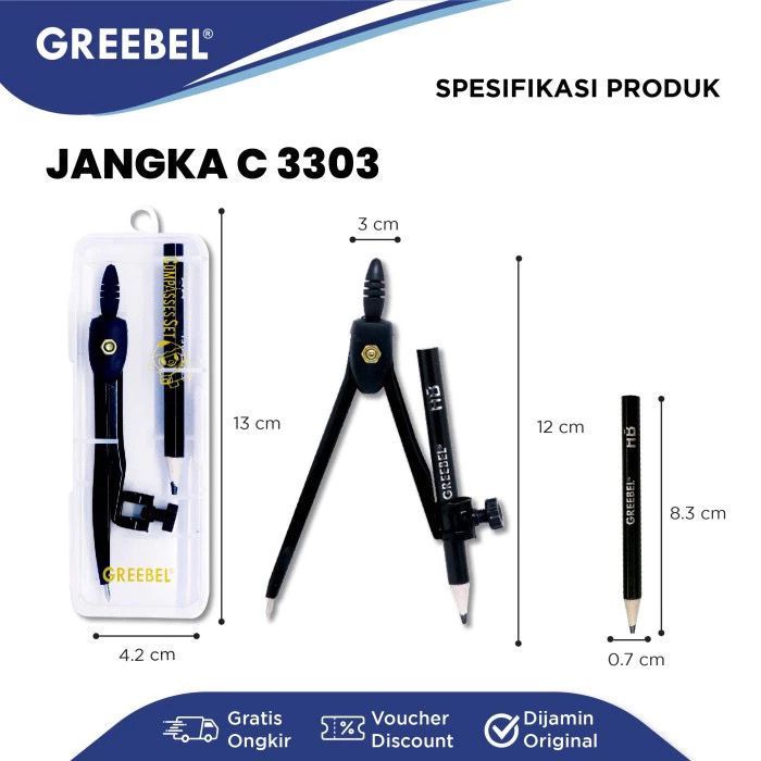 

Math Set / Jangka Greebel C3303
