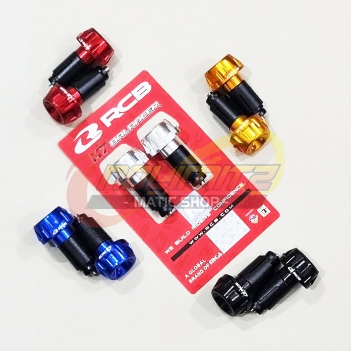Jalu Bandul Stang RCB Racing Boy M7 Handlebar Bar End Balancer NMAX Aerox 155 XMAX Lexi ADV PCX Vari
