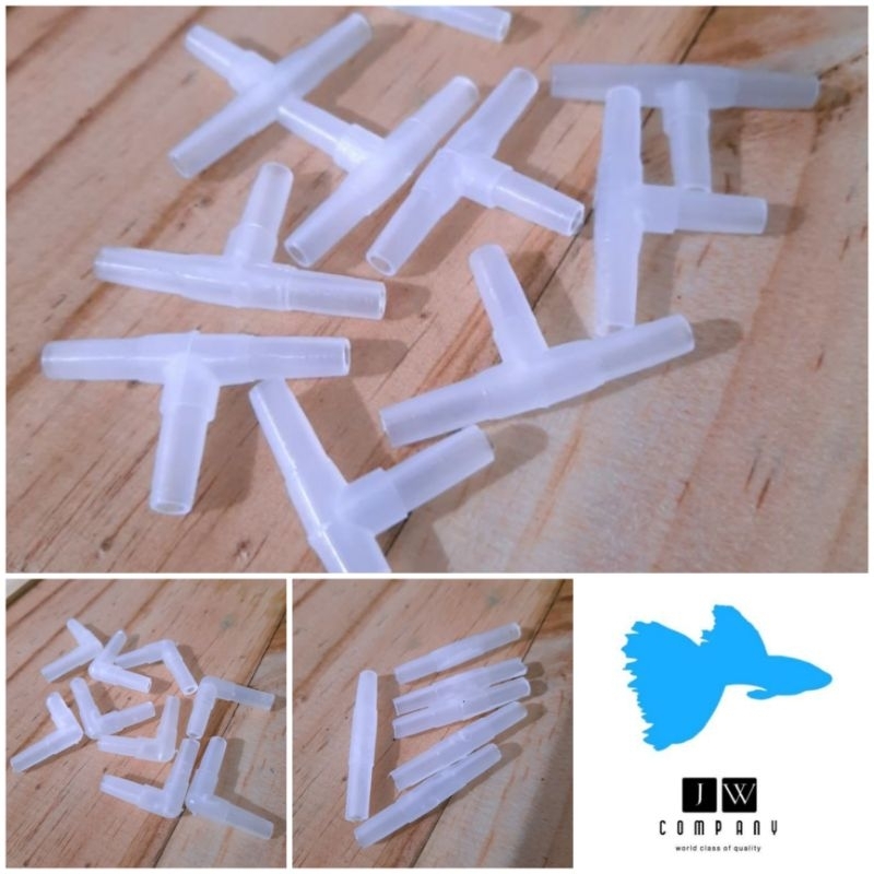 sambungan selang aquarium aerator / gelembung udara oksigen