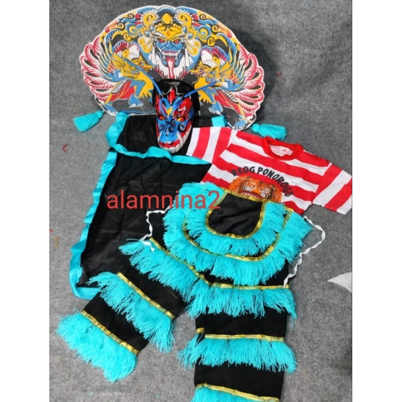 barongan anak celana barongan kaos reog ponorogo
