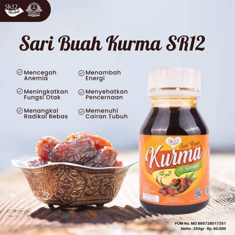 

Sari kurma sr12 sari buah kurma murni