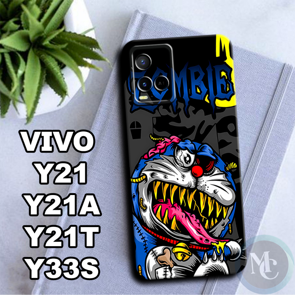 CC19/Softcase karet lentur untuk Vivo Y21,Y21A,Y21T,Y33S/Motif cowok/case Vivo Y21/kesing Vivo Y21/s