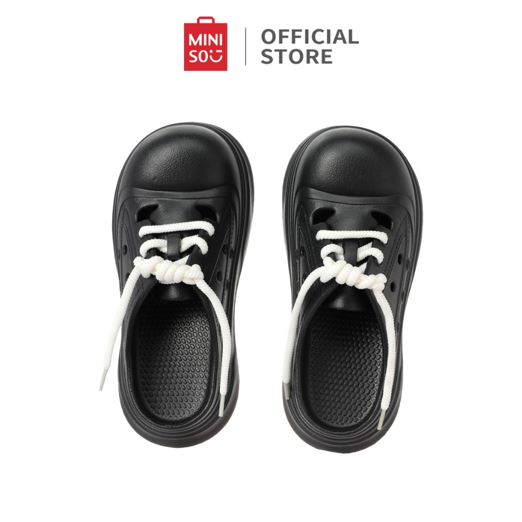 Miniso  Sandal Wanita Women's slippers Sendal Women's Lace Up Clogs EVA Sol Tebal Anti Slip
