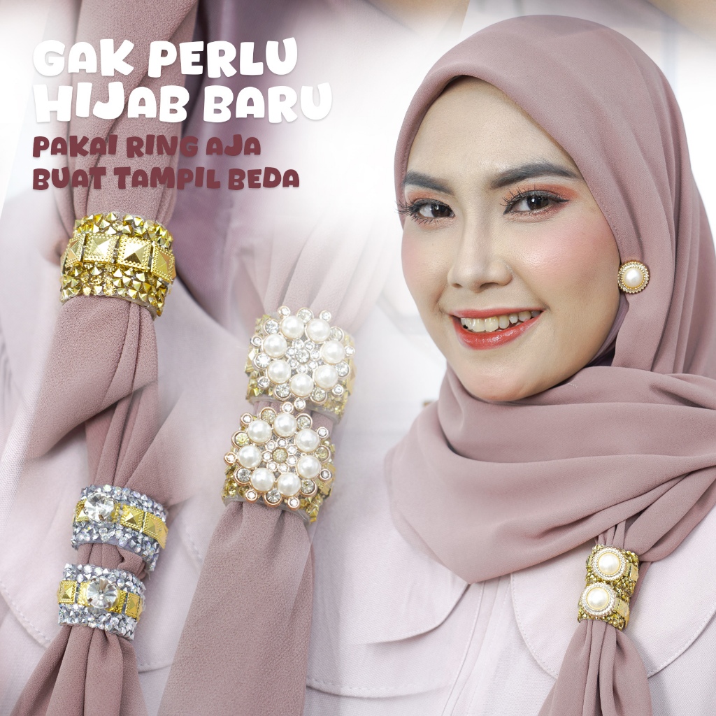 Accesories Murah/Kolong Hijab/Accesories Mewah/Accesories Kolong Hijab