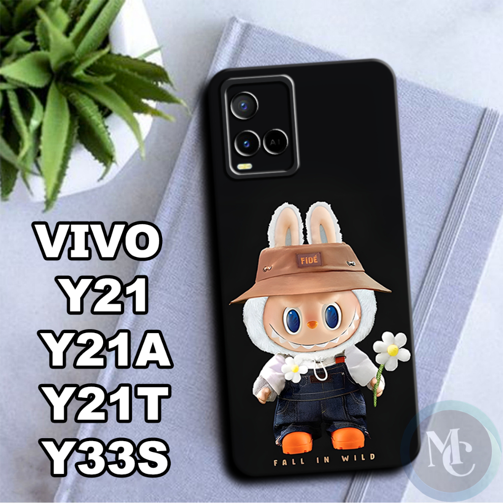 CC24/Softcase karet lentur untuk Vivo Y21,Y21A,Y21T,Y33S/Motif lucu/case Vivo Y21/kesing Vivo Y21/si