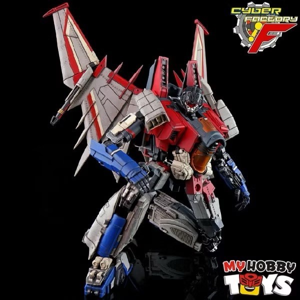 TERPERCAYA TRANSFORMERS CYBER-FACTORY STARSCREAM TRANSFORMABLE ROBOT - CF-01 STAR STORM ( BUMBLEBEE