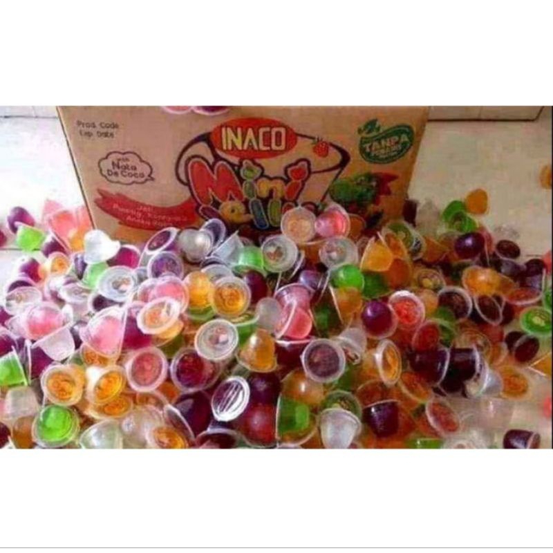

jelly inaco kemasan 1 Kg exp 2026 - rasa mix - langsung kirim - ready stock