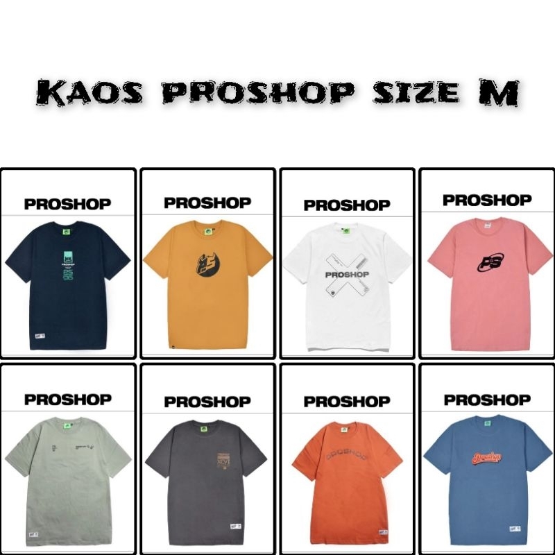 KAOS PROSHOP | ORIGIONAL | KAOS DISTRO BANDUNG | UKURAN M