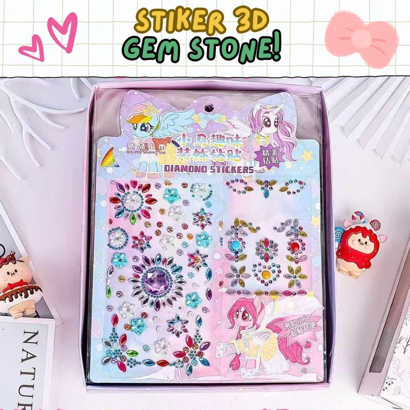 

-ss- STIKER GEM STONE 3D AESTHETIC / STIKER DIAMOND LUCU / BISA UNTUK MAKEUP DAN NAIL ART