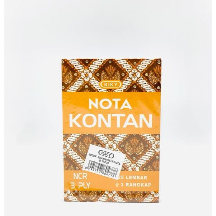 

NOTA KONTAN KIKY K3 KECIL 3PLY | M21 STATIONERY