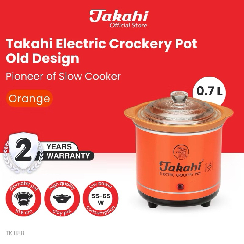 [Preloved] Slow Cooker Takahi 0.7L