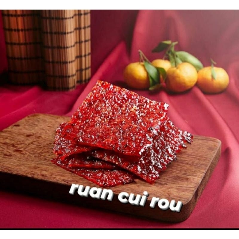 

BATAM SHOPPING MALL 500gram BAKWA PIAU SIANG / BAKKUA PIAU SIANG / BAKUA PIAUSIANG / DENDENG BABI VACUUM PORK / NON HALAL / BAKKWA CHINESE NEW YEAR / BAK KWA MALAYSIA / ROASTED BAK KWA HONEY