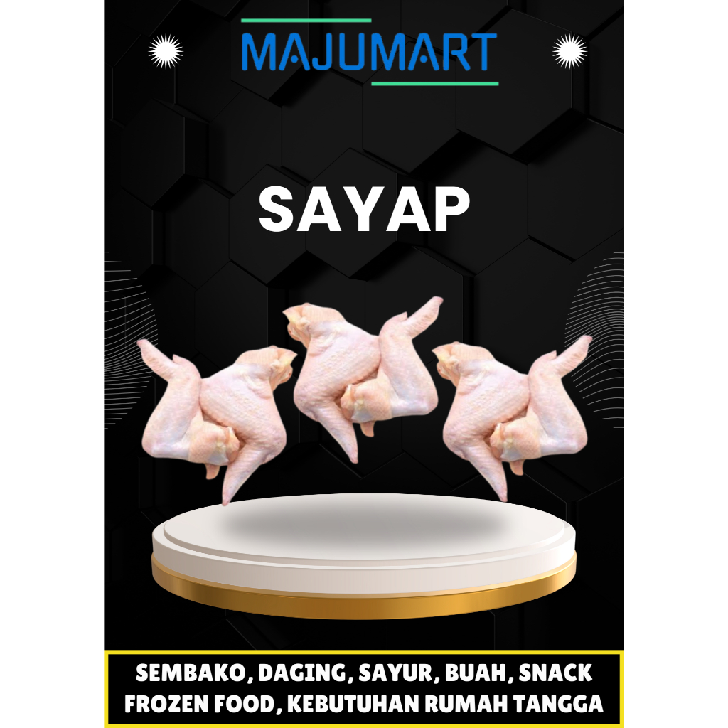 

Sayap Ayam Segar Fresh 1 kg