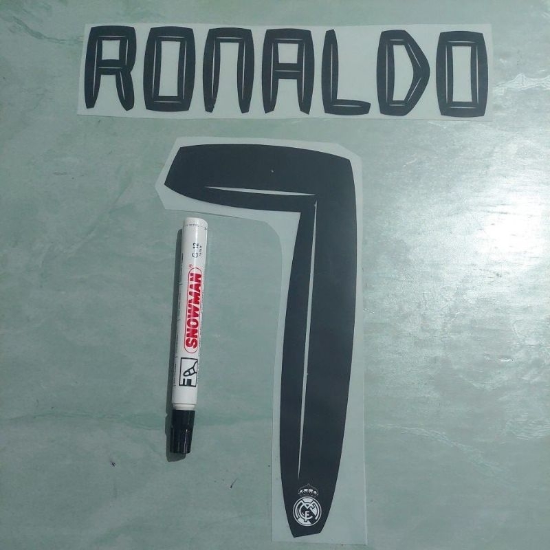 NAMESET JERSEY RONALDO #7 RMA 2010/2011