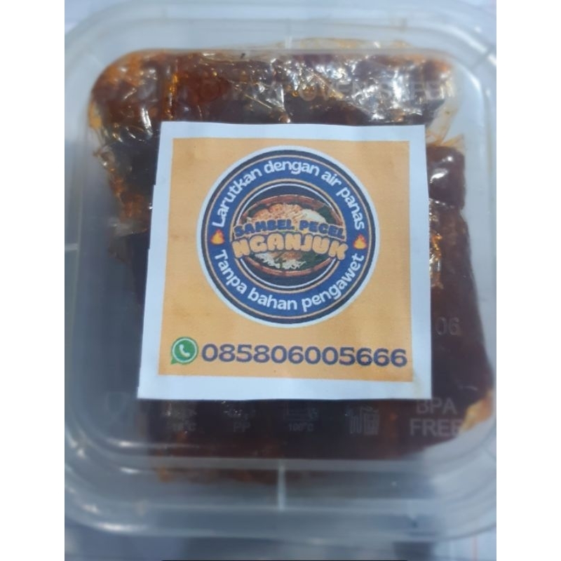 

sambel pecel nganjuk 250g,bahan berkualitas/sambal pecel madiun/sambel pecel pedas/sambel pecel premium/sambel pecel asli