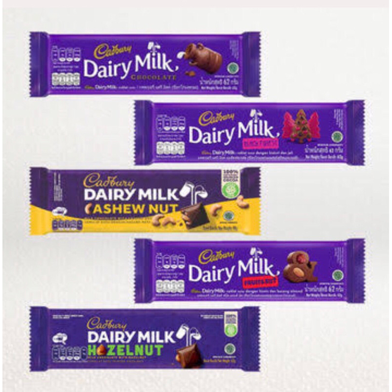 

Cadbury dairy milk 62gr