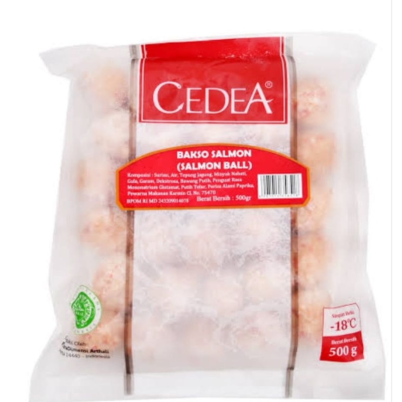 

Cedea bakso salmon (Premium Salmon Ball)