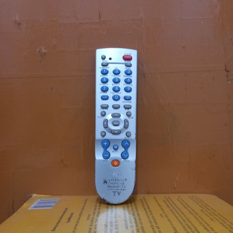 REMOTE TV UNIVERSAL CHUNG HE SERI RM-233E