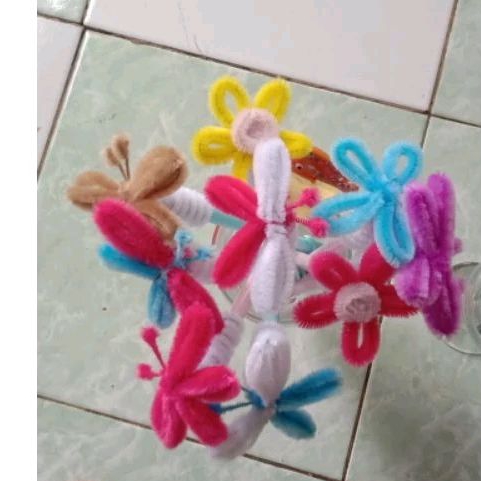 

Pulpen lucu | pulpen bunga kupu-kupu kawat bulu