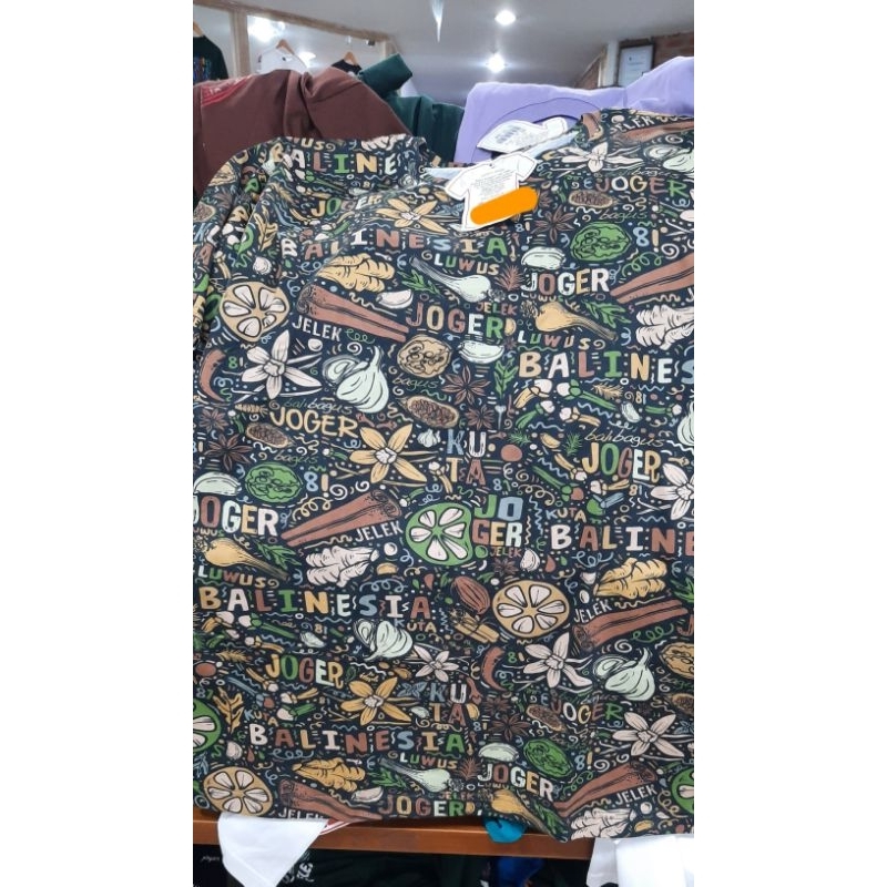 KAOS JOGER BALI ORIGINAL