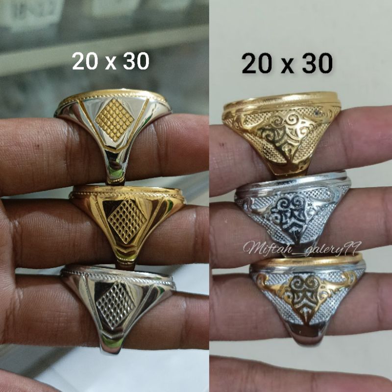 Emban cincin titanium super 20x30
