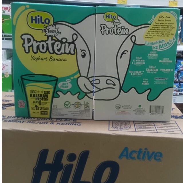 

Hilo teen Yogurt banana 250gr