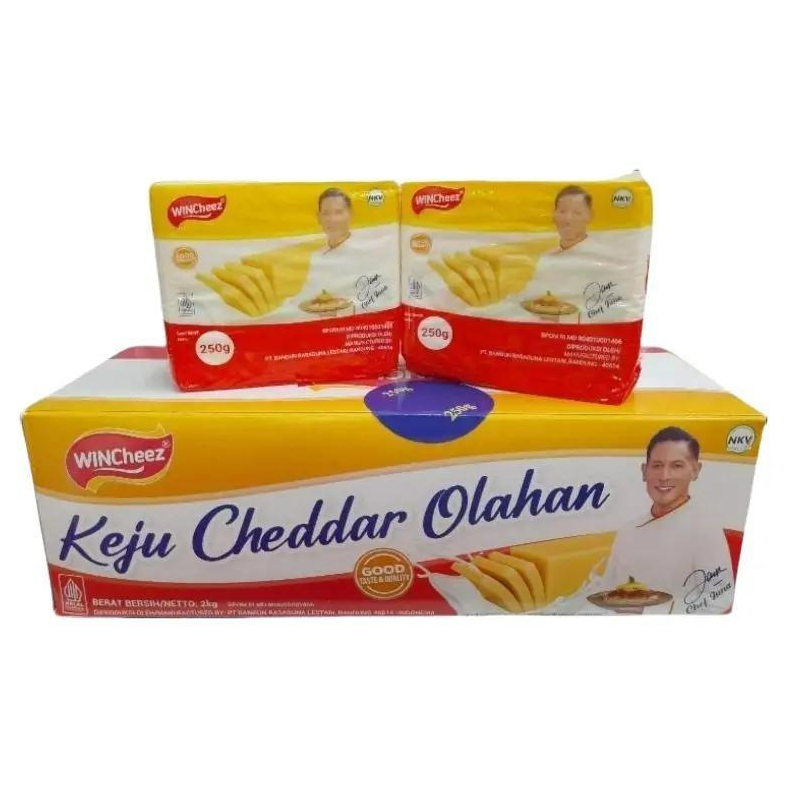 

Keju Wincheez Cheddar 250gr (isi 8) - 1 SLOP 2KG