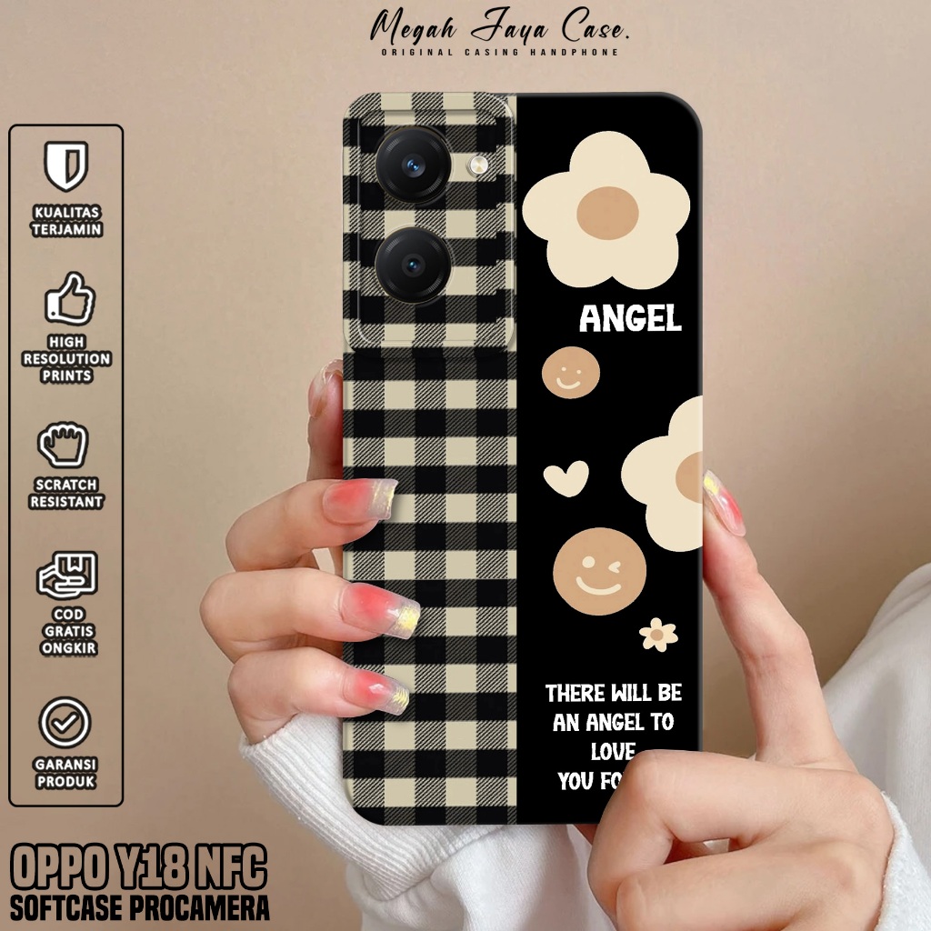 Case VIVO Y18 NFC - Softcase Hp VIVO Y18 NFC Motif BUNGA - Casing Hp VIVO Y18 NFC - Silikon VIVO Y18