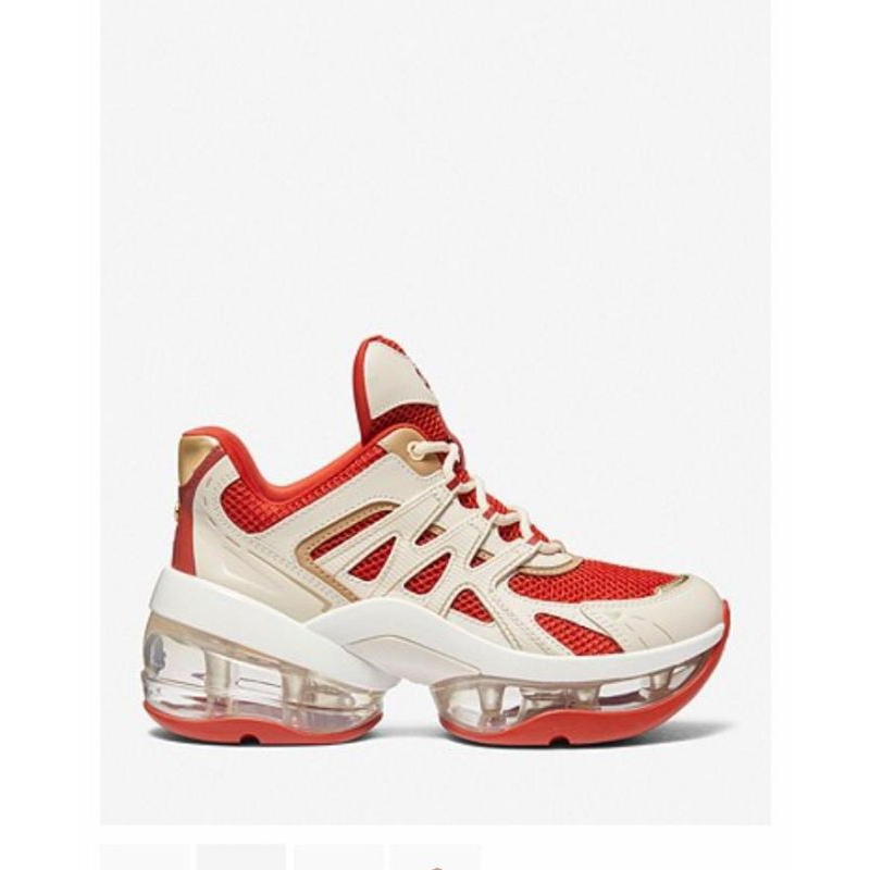 MK Olympia orange Mess Sneaker