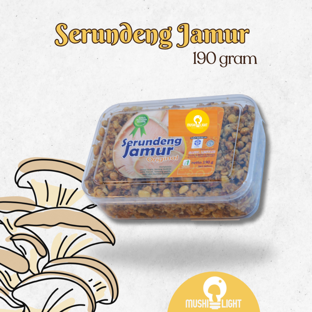 

Mushilight Serundeng Jamur