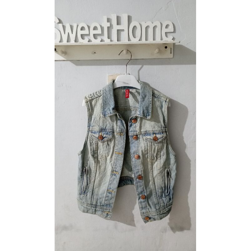 Rompi/vest jeans anak H&M Preloved/second/bekas/thrift