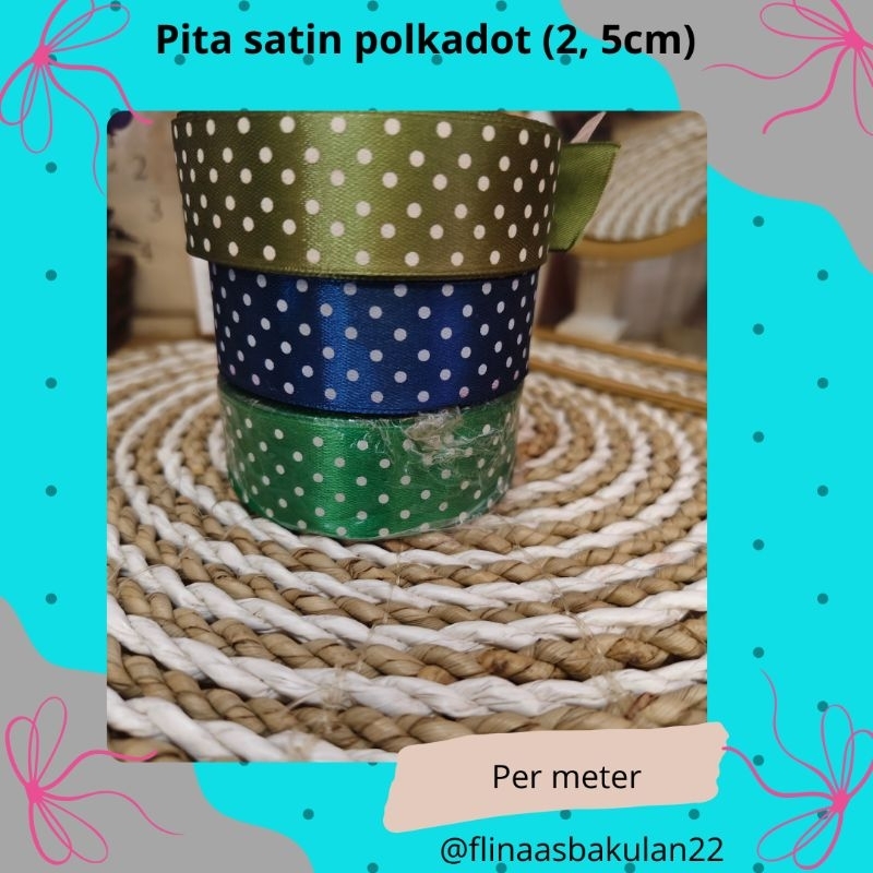 

pita motif polkadot per meter