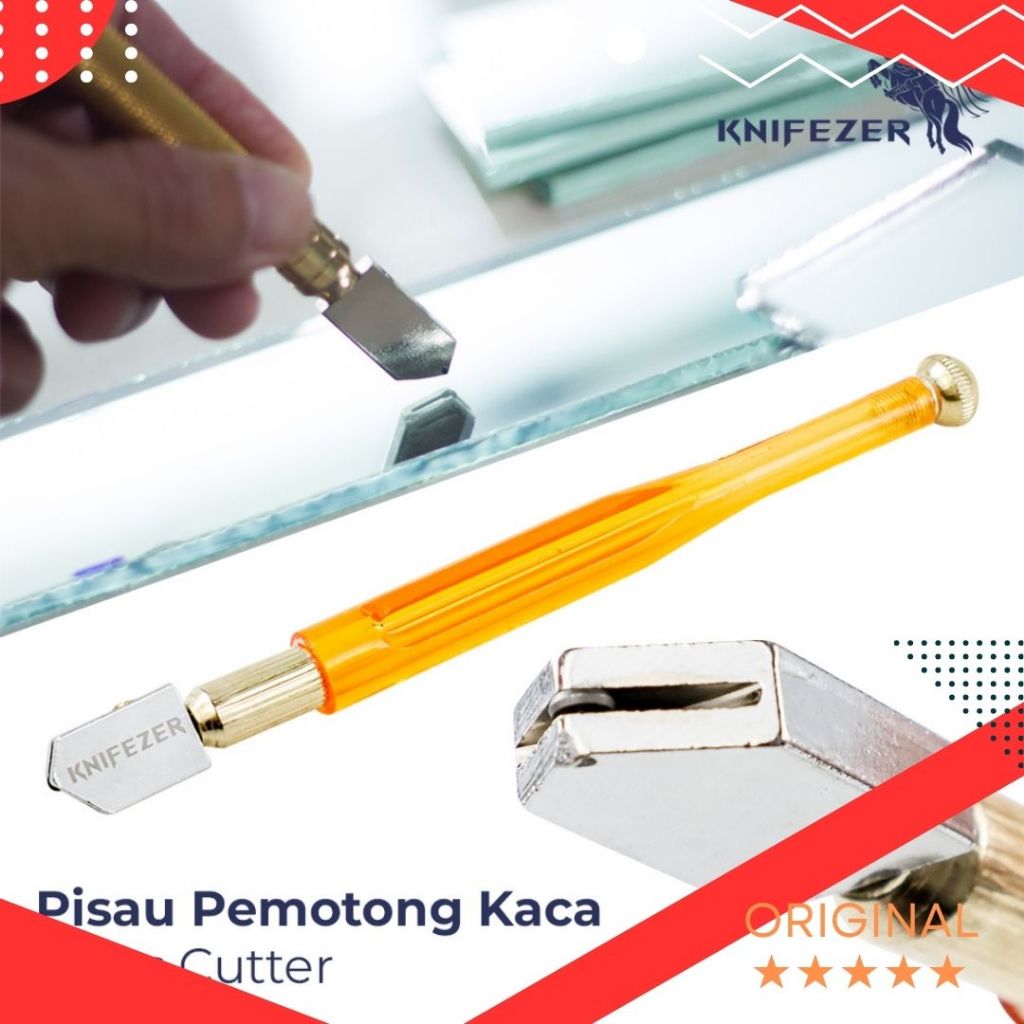Pemotong Kaca Glass Cutter Diamond Cutting