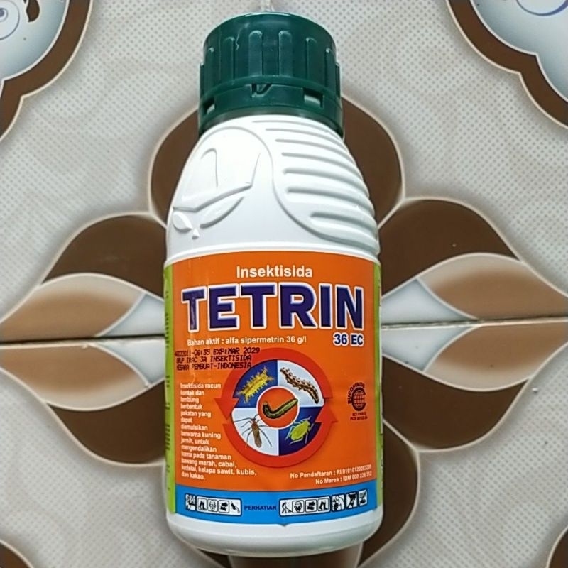 TETRIN 36 EC 400 ML INSEKTISIDA KONTAK & LAMBUNG UNTUK MENGENDALIKAN HAMA PADA TANAMAN BAWANG MERAH,