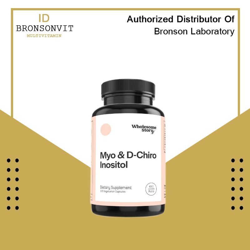 Wholesome Story Myo-Inositol & D-Chiro Inositol - 120 Capsules
