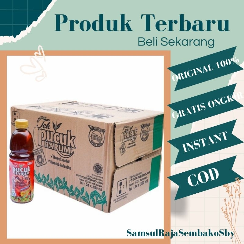 

TEH PUCUK Harum Minuman Teh 350 ml [1 Dus Isi 24 Botol]