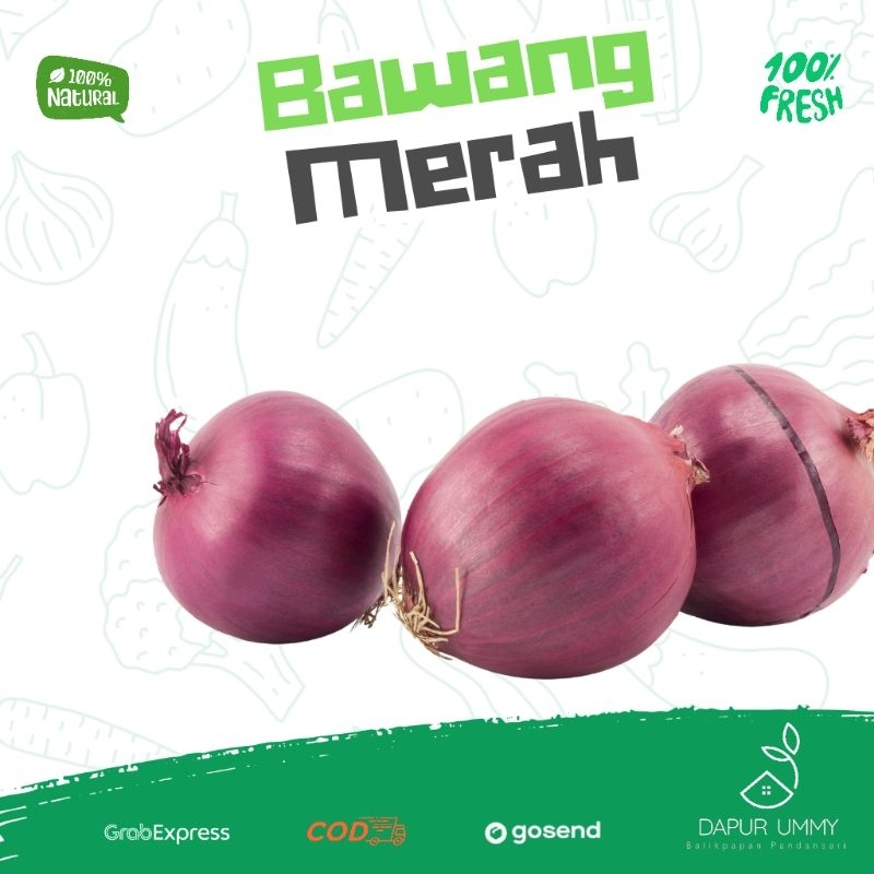 

Bawang merah 250gr - 1kg