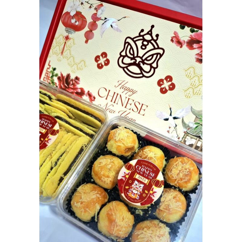 

Hampers Nastar x Lidah kucing coklat / nastar / lidah kucing