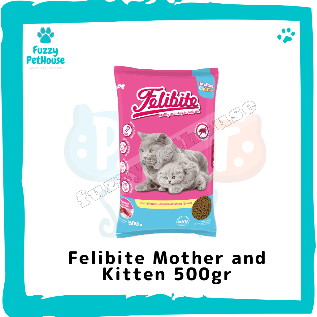 Felibite Mother and Kitten 500gr FRESHPACK Felibite Mother & Kitten 500 gr FRESHPACK makanan kucing 