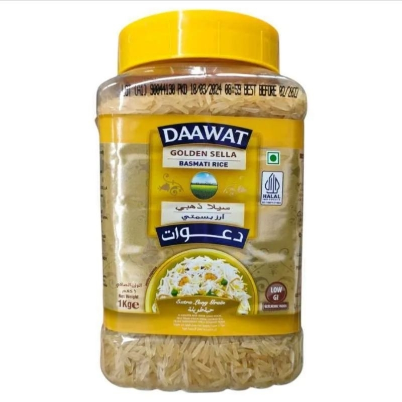 

DAAWAT Golden Sella Beras Basmati 1 Kg