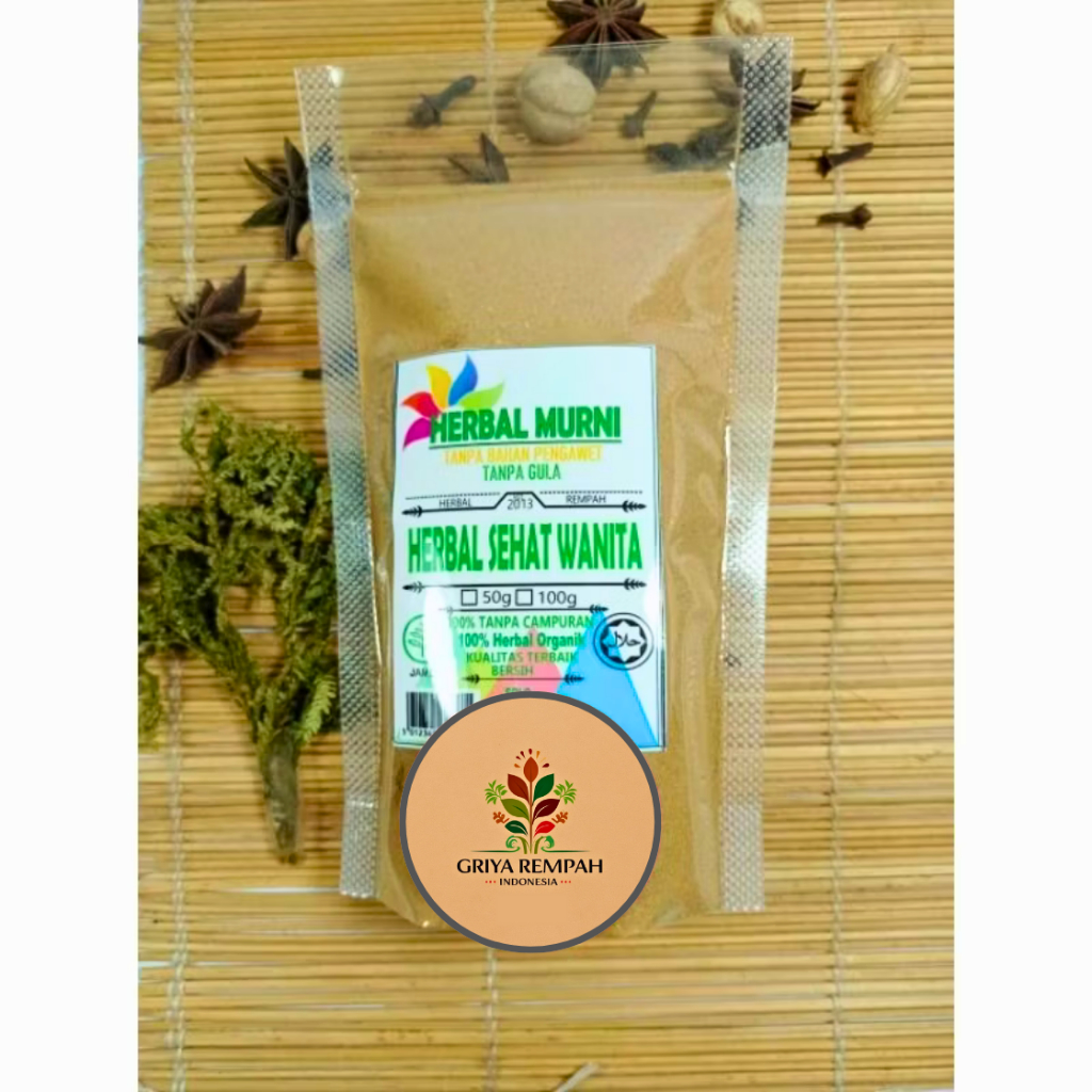 

HERBAL SEHAT WANITA BUBUK 1 KG Ramuan Rempah Alami Kering untuk Kesehatan dan Kebugaran Jamu Tradisional Simplisia Jsr