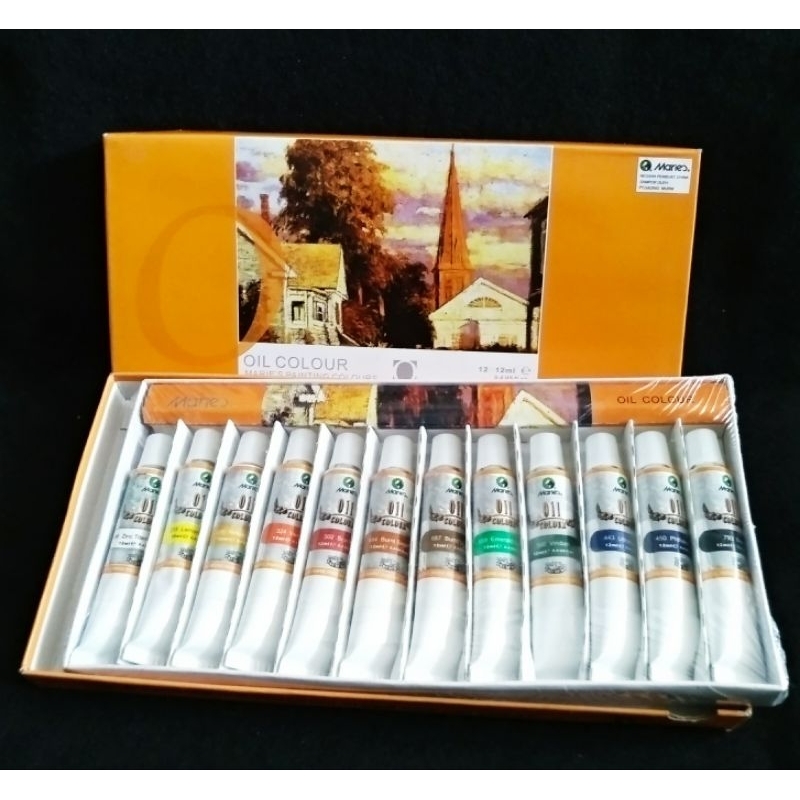 

Maries Oil Colours Painting set 12 warna