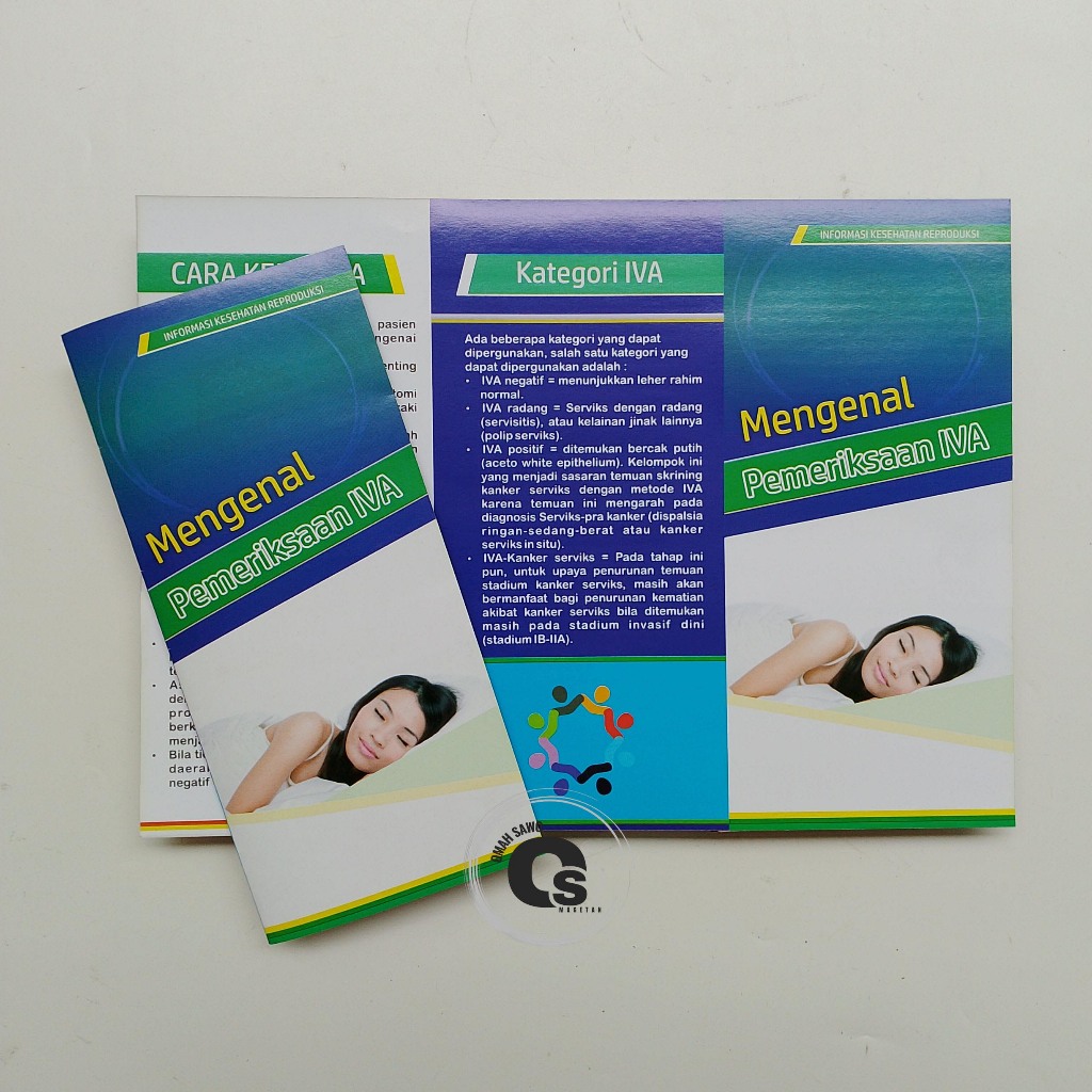 

Leaflet Mengenal Pemeriksaaan IVA - Kategori IVA - Brosur Kespro