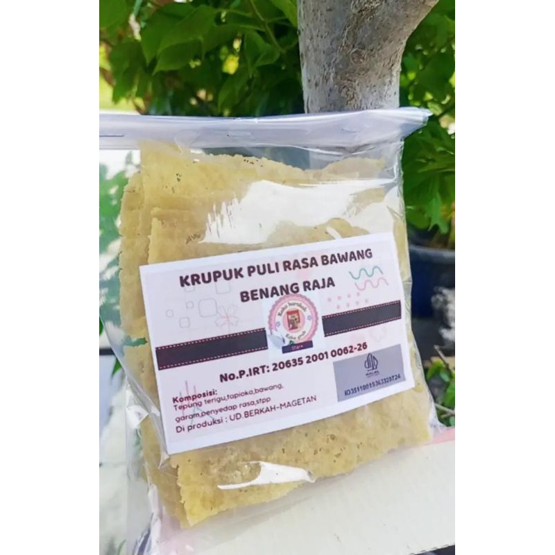 

Krupuk puli gendar benang raja 100 gram