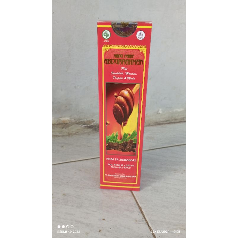 

MADU KESEHATAN - MADU PAHIT ABDURAHMAN