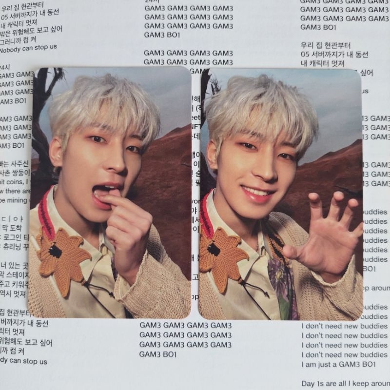 [Ready // Baca Deskripsi] pc wonwoo fts ray horanghae makan hati