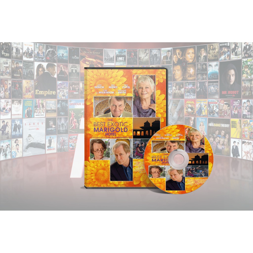 DVD Film The Best Exotic Marigold Hotel (2011)